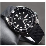 Buy Shop Seiko 5 Sports SKX Series Automatic Black Dial Black Silicone Strap Watch for Men - SRPD65K2 USA Online
