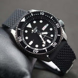 Buy Shop Seiko 5 Sports SKX Series Automatic Black Dial Black Silicone Strap Watch for Men - SRPD65K2 USA Online