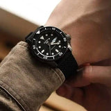 Buy Shop Seiko 5 Sports SKX Series Automatic Black Dial Black Silicone Strap Watch for Men - SRPD65K2 USA Online