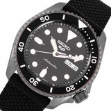 Buy Shop Seiko 5 Sports SKX Series Automatic Black Dial Black Silicone Strap Watch for Men - SRPD65K2 USA Online