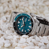 Buy Shop Seiko 5 Sports SKX Skeleton Green Dial Silver Steel Strap Watch For Men - SRPJ45K1 USA Online