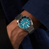 Buy Shop Seiko 5 Sports SKX Skeleton Green Dial Silver Steel Strap Watch For Men - SRPJ45K1 USA Online