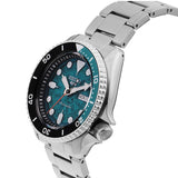 Buy Shop Seiko 5 Sports SKX Skeleton Green Dial Silver Steel Strap Watch For Men - SRPJ45K1 USA Online