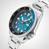 Buy Shop Seiko 5 Sports SKX Skeleton Green Dial Silver Steel Strap Watch For Men - SRPJ45K1 USA Online