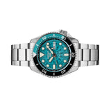 Buy Shop Seiko 5 Sports SKX Skeleton Green Dial Silver Steel Strap Watch For Men - SRPJ45K1 USA Online