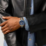 Buy Shop Seiko 5 Sports SKX Street Denim Blue Dial Silver Steel Strap Watch for Men - SRPL77K1 USA Online