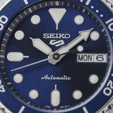 Buy Shop Seiko 5 Sports SKX Street Denim Blue Dial Silver Steel Strap Watch for Men - SRPL77K1 USA Online