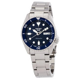 Buy Shop Seiko 5 Sports SKX Street Denim Blue Dial Silver Steel Strap Watch for Men - SRPL77K1 USA Online