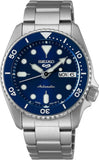 Buy Shop Seiko 5 Sports SKX Street Denim Blue Dial Silver Steel Strap Watch for Men - SRPL77K1 USA Online