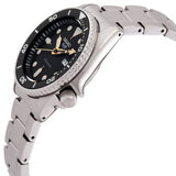 Buy Shop Seiko 5 Sports SKX Street Stonewash Black Dial Silver Steel Strap Watch for Men - SRPL79K1 USA Online