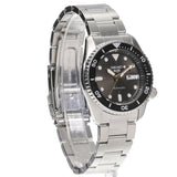 Buy Shop Seiko 5 Sports SKX Street Stonewash Black Dial Silver Steel Strap Watch for Men - SRPL79K1 USA Online