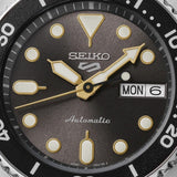 Buy Shop Seiko 5 Sports SKX Street Stonewash Black Dial Silver Steel Strap Watch for Men - SRPL79K1 USA Online
