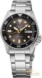 Buy Shop Seiko 5 Sports SKX Street Stonewash Black Dial Silver Steel Strap Watch for Men - SRPL79K1 USA Online