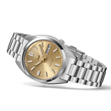 Buy Shop Seiko 5 Sports SNXS Automatic Gold Dial Silver Steel Strap Watch for Men - SRPL59K1 USA Online