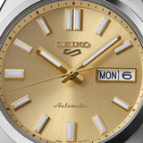 Buy Shop Seiko 5 Sports SNXS Automatic Gold Dial Silver Steel Strap Watch for Men - SRPL59K1 USA Online