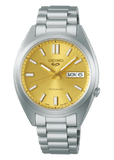Buy Shop Seiko 5 Sports SNXS Automatic Gold Dial Silver Steel Strap Watch for Men - SRPL59K1 USA Online