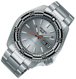 Buy Shop Seiko 5 Sports Special Edition Silver Dial Silver Steel Strap Watch For Men - SRPK09K1 USA Online
