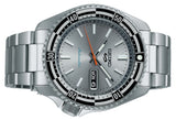 Seiko 5 Sports Special Edition Silver Dial Silver Steel Strap Watch For Men - SRPK09K1