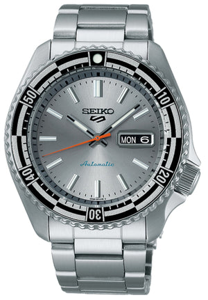 Buy Shop Seiko 5 Sports Special Edition Silver Dial Silver Steel Strap Watch For Men - SRPK09K1 USA Online