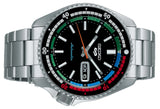 Buy Shop Seiko 5 Sports SKX Series Regatta Timer Retro Blue Dial Silver Steel Strap Watch For Men - SRPK13K1 USA Online
