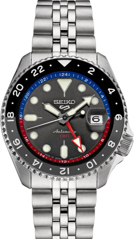 Buy Shop Seiko 5 Sports Special Edition Automatic Grey Dial Silver Steel Strap Watch For Men - SSK019K1 USA Online