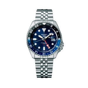 Buy Shop Seiko 5 Sports GMT SKX Automatic Blueberry Dial Silver Steel Strap Watch For Men - SSK003K1 USA Online