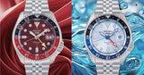 Buy Shop Seiko 5 Sports Thong Sia Limited Edition Red Dial Silver Steel Strap Watch For Men - SSK031K1 USA Online