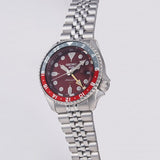 Buy Shop Seiko 5 Sports Thong Sia Limited Edition Red Dial Silver Steel Strap Watch For Men - SSK031K1 USA Online