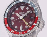 Buy Shop Seiko 5 Sports Thong Sia Limited Edition Red Dial Silver Steel Strap Watch For Men - SSK031K1 USA Online