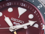 Buy Shop Seiko 5 Sports Thong Sia Limited Edition Red Dial Silver Steel Strap Watch For Men - SSK031K1 USA Online