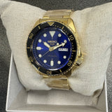 Buy Shop Seiko 5 Sports US Special Edition Automatic Blue Dial Gold Steel Strap Watch For Men - SRPK20 USA Online