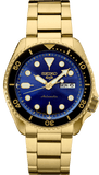 Buy Shop Seiko 5 Sports US Special Edition Automatic Blue Dial Gold Steel Strap Watch For Men - SRPK20 USA Online