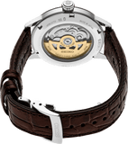 Buy Shop Seiko Cocktail Time Automatic Blue Dial Brown Leather Strap Watch for Men - SRPK15K1 USA Online