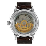 Buy Shop Seiko Cocktail Time Automatic Blue Dial Brown Leather Strap Watch for Men - SRPK15K1 USA Online