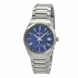 Buy Shop Seiko Conceptual Blue Dial Silver Steel Strap Watch for Men - SUR555P1 USA Online