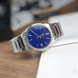 Buy Shop Seiko Conceptual Blue Dial Silver Steel Strap Watch for Men - SUR555P1 USA Online