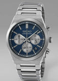 Buy Shop Seiko Conceptual Chronograph Blue Dial Silver Steel Strap Watch for Men- SSB453P1 USA Online