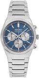Buy Shop Seiko Conceptual Chronograph Blue Dial Silver Steel Strap Watch for Men- SSB453P1 USA Online
