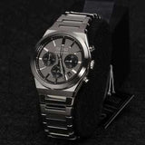 Buy Shop Seiko Conceptual Chronograph Grey Dial Silver Steel Strap Watch for Men - SSB455P1 USA Online