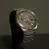 Buy Shop Seiko Conceptual Chronograph Grey Dial Silver Steel Strap Watch for Men - SSB455P1 USA Online