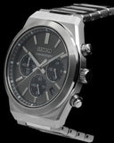 Buy Shop Seiko Conceptual Chronograph Grey Dial Silver Steel Strap Watch for Men - SSB455P1 USA Online