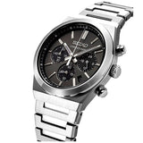 Buy Shop Seiko Conceptual Chronograph Grey Dial Silver Steel Strap Watch for Men - SSB455P1 USA Online
