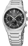 Buy Shop Seiko Conceptual Chronograph Grey Dial Silver Steel Strap Watch for Men - SSB455P1 USA Online