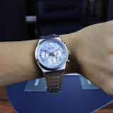 Buy Shop Seiko Conceptual Chronograph Ice Blue Dial Silver Steel Strap Watch for Men - SSB459P1 USA Online