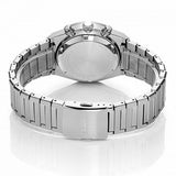 Buy Shop Seiko Conceptual Chronograph White Dial Silver Steel Strap Watch for Men - SSB451P1 USA Online