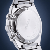 Buy Shop Seiko Conceptual Chronograph White Dial Silver Steel Strap Watch for Men - SSB451P1 USA Online