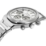 Buy Shop Seiko Conceptual Chronograph White Dial Silver Steel Strap Watch for Men - SSB451P1 USA Online