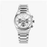 Buy Shop Seiko Conceptual Chronograph White Dial Silver Steel Strap Watch for Men - SSB451P1 USA Online