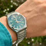 Buy Shop Seiko Conceptual Green Dial Silver Steel Strap Watch for Men - SUR601P1 USA Online