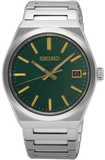 Buy Shop Seiko Conceptual Green Dial Silver Steel Strap Watch for Men - SUR601P1 USA Online